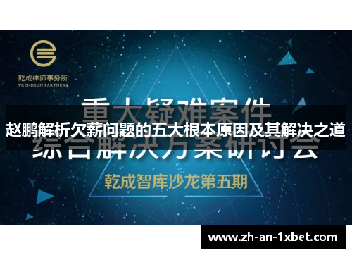 赵鹏解析欠薪问题的五大根本原因及其解决之道 赵鹏解析欠薪问题的五大根本原因及其解决之道